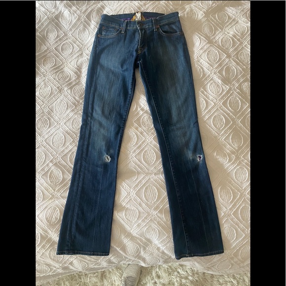 Women’s LUCKY Brand Jeans - boot cut style is great condition! Size 26 - Picture 1 of 5